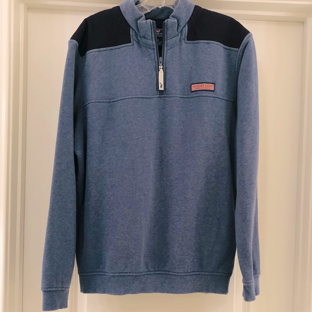 Vineyard Vines 1/4 Zip Sweater Shep Shirt Sz M (Great Condition!)